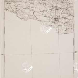 CARTA DELL' ITALIA MERIDIONALE EDITA DALL'ISTITUTO TOPOGRAFICO MILITARE ITALIANO - Foglio 88 parte orientale - Pulsano