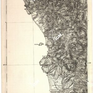 CARTA DELL' ITALIA MERIDIONALE EDITA DALL'ISTITUTO TOPOGRAFICO MILITARE ITALIANO - Foglio 99 - Scalea