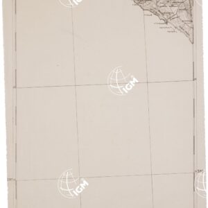 CARTA DELL' ITALIA MERIDIONALE EDITA DALL'ISTITUTO TOPOGRAFICO MILITARE ITALIANO - Foglio 102 parte occidentale - Ugento