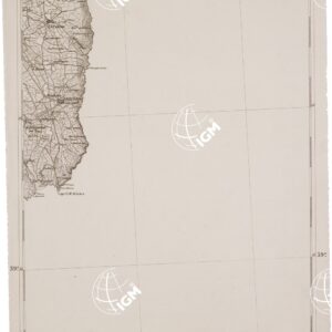 CARTA DELL' ITALIA MERIDIONALE EDITA DALL'ISTITUTO TOPOGRAFICO MILITARE ITALIANO - Foglio 103 - Gagliano