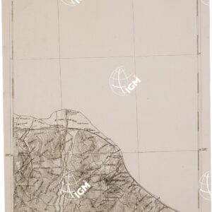 CARTA DELL' ITALIA MERIDIONALE EDITA DALL'ISTITUTO TOPOGRAFICO MILITARE ITALIANO - Foglio 106 bis - Calopezzati