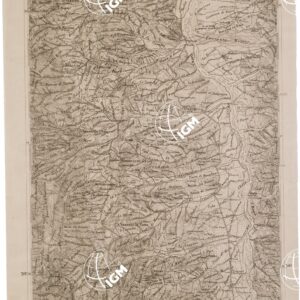 CARTA DELL' ITALIA MERIDIONALE EDITA DALL'ISTITUTO TOPOGRAFICO MILITARE ITALIANO - Foglio 107 parte orientale - Paola