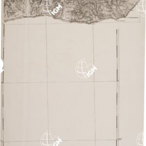 CARTA DELL' ITALIA MERIDIONALE EDITA DALL'ISTITUTO TOPOGRAFICO MILITARE ITALIANO - Foglio 148 - C.po Spartivento