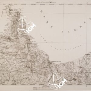 CARTA DELL' ITALIA MERIDIONALE EDITA DALL'ISTITUTO TOPOGRAFICO MILITARE ITALIANO - Foglio 130 - Alcamo