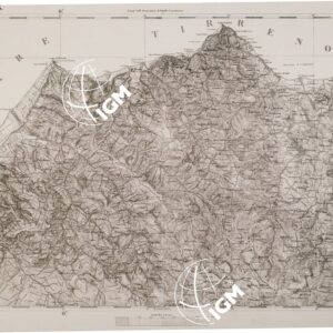 CARTA DELL' ITALIA MERIDIONALE  - Foglio 135 - Patti