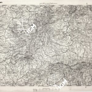 CARTA DELL' ITALIA MERIDIONALE EDITA DALL'ISTITUTO TOPOGRAFICO MILITARE ITALIANO - Foglio 140 - Salemi