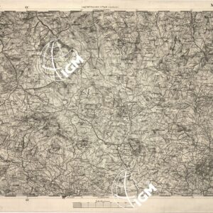 CARTA DELL' ITALIA MERIDIONALE EDITA DALL'ISTITUTO TOPOGRAFICO MILITARE ITALIANO - Foglio 144 - Mistretta