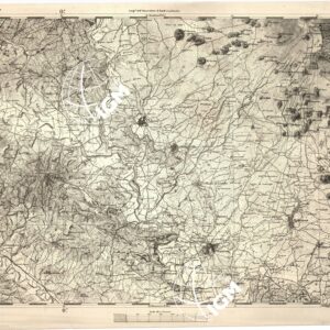 CARTA DELL' ITALIA MERIDIONALE - Foglio 155 - Adernò