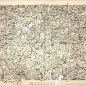 CARTA DELL' ITALIA MERIDIONALE EDITA DALL'ISTITUTO TOPOGRAFICO MILITARE ITALIANO - Foglio 159 - Girgenti