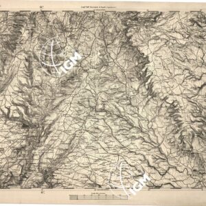 CARTA DELL' ITALIA MERIDIONALE EDITA DALL'ISTITUTO TOPOGRAFICO MILITARE ITALIANO - Foglio 170 - Modica