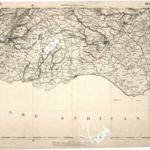 CARTA DELL' ITALIA MERIDIONALE - Foglio 173 - Spaccaforno