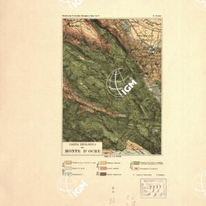CARTA GEOLOGICA DEL MONTE D'OCRE