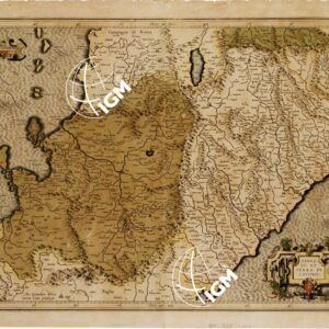 ATLAS ITALIA SCLAVONIA ET GRECIAE - Abruzzo e terra di lavoro - Gerardo Mercatore