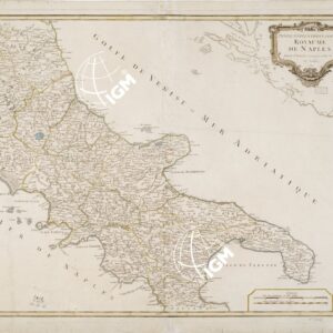 PARTIE SEPTENTRIONALE DU ROYAUME DE NAPLES... - Regno di Napoli