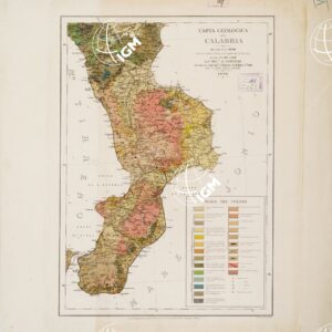 CARTA GEOLOGICA DELLA CALABRIA