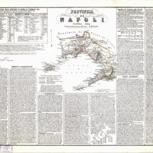 CARTA AMMINISTRATIVA DEL REGNO DELLE DUE SICILIE DIVISA IN SINGOLE PROVINCIE - Foglio 7 - Provincia di Napoli