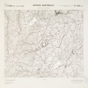 CARTA TOPOGRAFICA DELLA CALABRIA - Foglio 236 IV N.E. SEZ.A - Marano Marchesato