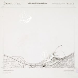 CARTA TOPOGRAFICA DELLA CALABRIA - Foglio 241 III S.E. SEZ.D - Vibo Valentia Marina