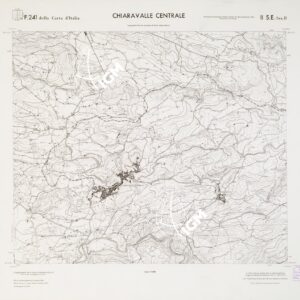 CARTA TOPOGRAFICA DELLA CALABRIA - Foglio 241 II S.E. SEZ.B - Chiaravalle Centrale