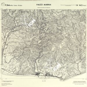CARTA TOPOGRAFICA DELLA CALABRIA - Foglio 264 IV N.O. SEZ.C - Palizzi Marina