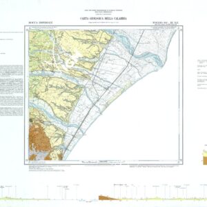 CARTA GEOLOGICA DELLA CALABRIA - Foglio 212 III N.E. - Rocca Imperiale