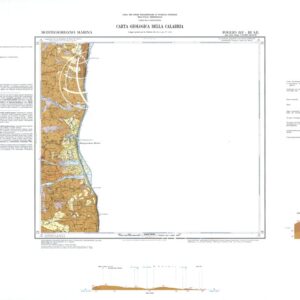 CARTA GEOLOGICA DELLA CALABRIA - Foglio 212 III S.E. - Montegiordano Marina