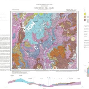 CARTA GEOLOGICA DELLA CALABRIA - Foglio 220 I S.E. - Papasidero