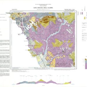 CARTA GEOLOGICA DELLA CALABRIA - Foglio 220 I N.O. - Maratea