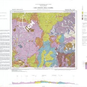CARTA GEOLOGICA DELLA CALABRIA - Foglio 220 I N.E. - Monte Serramale