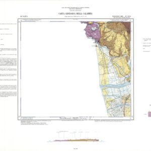 CARTA GEOLOGICA DELLA CALABRIA - Foglio 220 II N.O. - Scalea