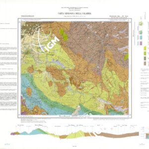 CARTA GEOLOGICA DELLA CALABRIA - Foglio 221 IV N.E. - Viggianello