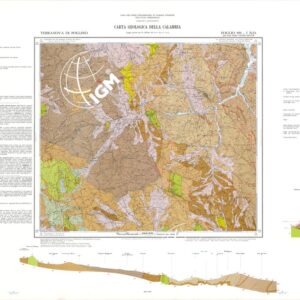 CARTA GEOLOGICA DELLA CALABRIA - Foglio 221 I N.O. - Terranova di Pollino