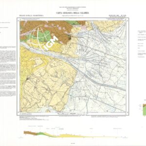 CARTA GEOLOGICA DELLA CALABRIA - Foglio 221 II N.E. - Francavilla Marittima