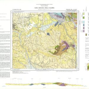 CARTA GEOLOGICA DELLA CALABRIA - Foglio 221 II N.O. - Castrovillari