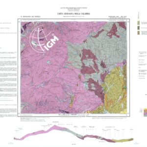 CARTA GEOLOGICA DELLA CALABRIA - Foglio 221 III S.O. - S. Donato di Ninea