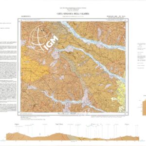 CARTA GEOLOGICA DELLA CALABRIA - Foglio 222 IV N.O. - Albidona