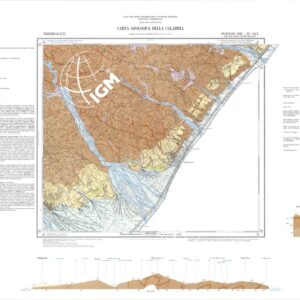 CARTA GEOLOGICA DELLA CALABRIA - Foglio 222 IV S.O. - Trebisacce