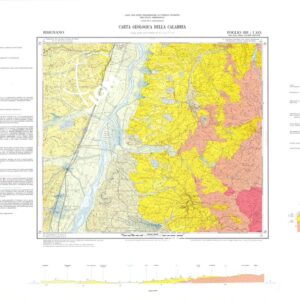 CARTA GEOLOGICA DELLA CALABRIA - Foglio 229 I S.O. - Bisignano