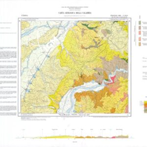 CARTA GEOLOGICA DELLA CALABRIA - Foglio 229 I N.O. - Tarsia