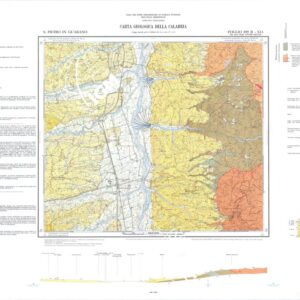 CARTA GEOLOGICA DELLA CALABRIA - Foglio 229 II S.O. - S. Pietro in Guarano