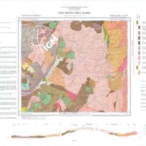 CARTA GEOLOGICA DELLA CALABRIA - Foglio 229 IV S.O. - Fagnano Castello