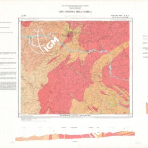 CARTA GEOLOGICA DELLA CALABRIA - Foglio 229 II N.E. - Acri