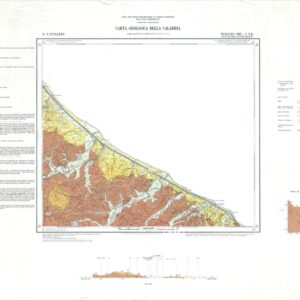CARTA GEOLOGICA DELLA CALABRIA - Foglio 230 I S.E. - S. CATALDO