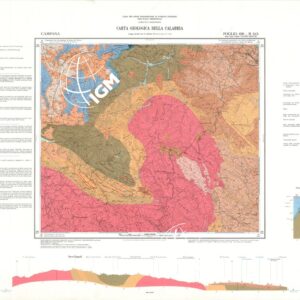 CARTA GEOLOGICA DELLA CALABRIA - Foglio 230 II S.O. - Campana