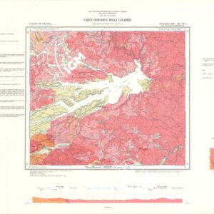 CARTA GEOLOGICA DELLA CALABRIA - Foglio 230 III S.O. - Lago di Cecita