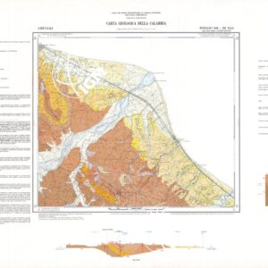 CARTA GEOLOGICA DELLA CALABRIA - Foglio 231 III N.O. - Crucoli