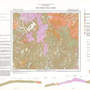 CARTA GEOLOGICA DELLA CALABRIA - Foglio 236 IV S.E. - Monte Cocuzzo