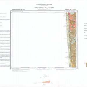 CARTA GEOLOGICA DELLA CALABRIA - Foglio 236 IV S.O. - Fiumefreddo Bruzio