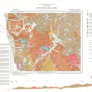 CARTA GEOLOGICA DELLA CALABRIA - Foglio 236 III N.E. - Amantea