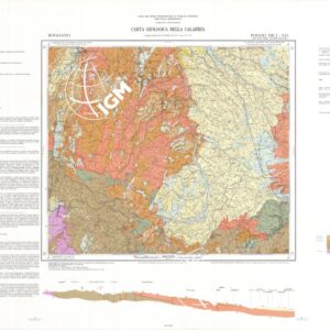 CARTA GEOLOGICA DELLA CALABRIA - Foglio 236 I S.O. - Rogliano